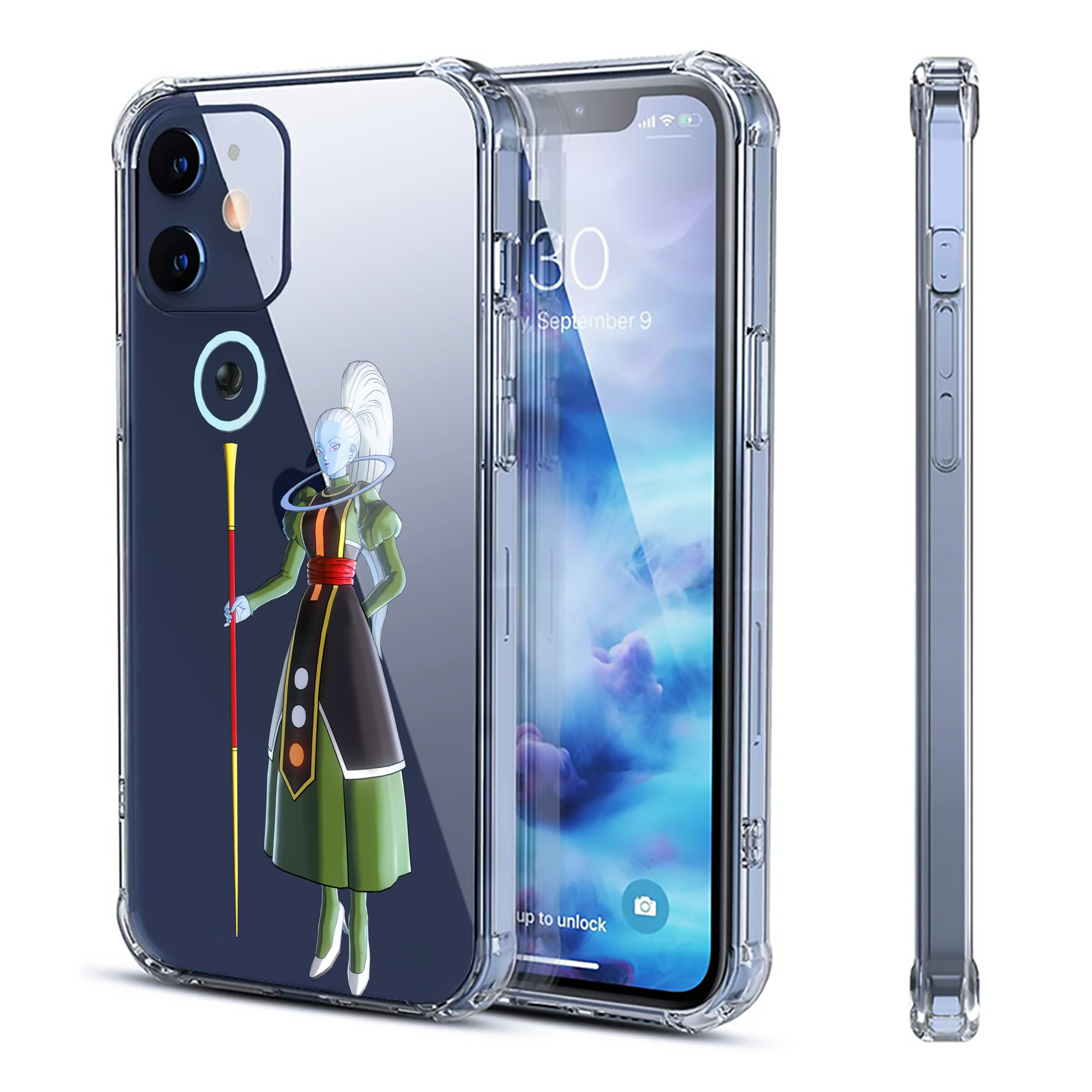 （画像用） ドラゴンボール DRAGON BALL 【iPhone 12シリーズ対応】透明スマホケース（クリアソフトケース）